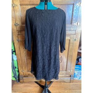 Cooan Black Lace Dress - NWT